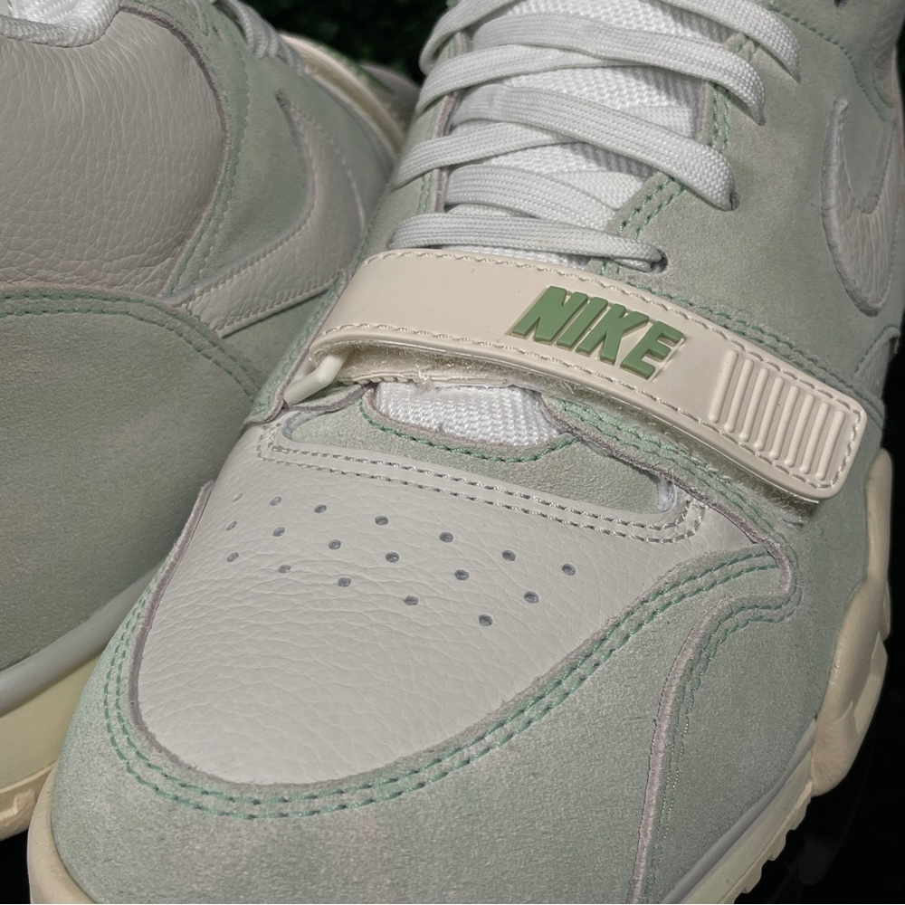 Nike Air Trainer 1 'Enamel Green' Men's Athletic Shoes DX4462-300 - Picture 5 of 8